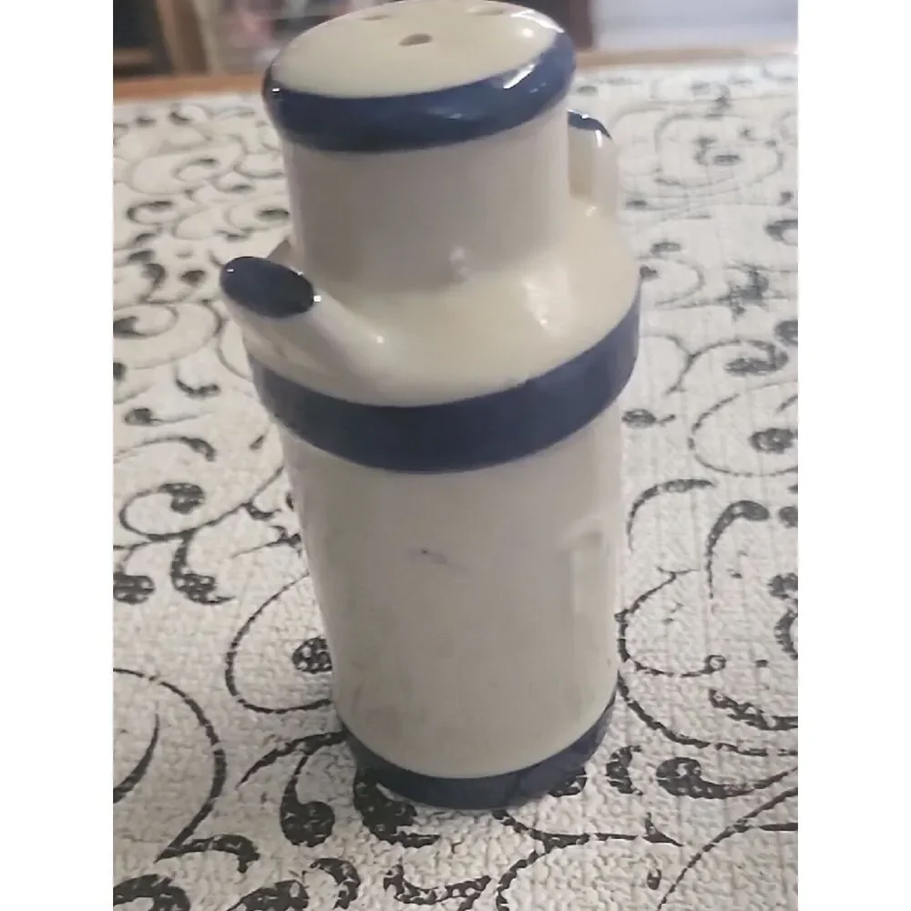 Chicken/Duck  Vintage Milkcan Salt & Pepper Shakers